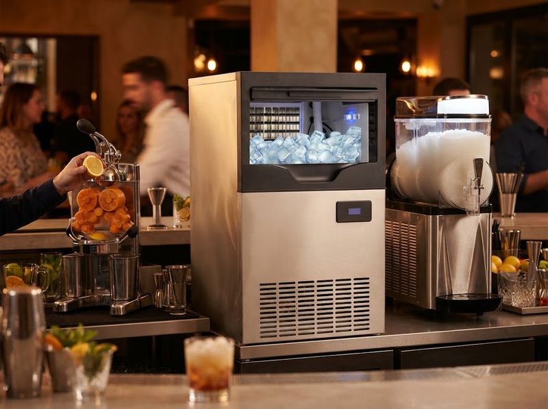 Under-Counter Ice Maker, 100 lb/24H